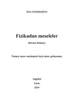 Fizikadan meseleler (kwant fizikasy)